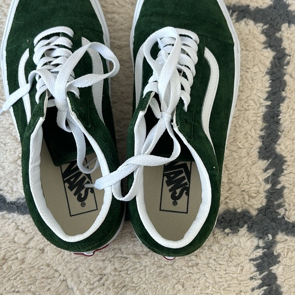 Green Suede Vans - Picture 4 of 4